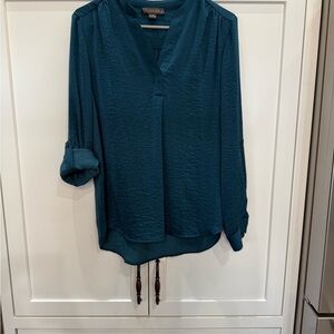 Renuar Women's Deep Teal Blouse